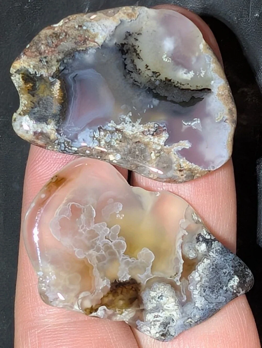 Volcano Agate Cufflinks